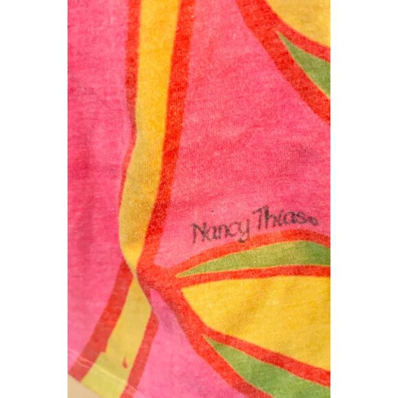 Sundance Before + Again Dress Womens Small Bright Floral Boho Tunic Flower Power - Picture 4 of 5